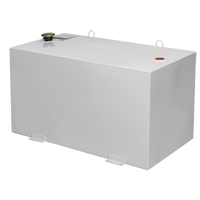 Steel Fuel Transfer Tank, Steel, 100 Gal. Capacity, White Les Distributions ICE