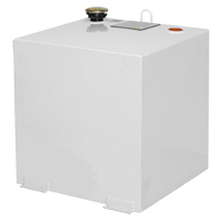 Steel Fuel Transfer Tank, Steel, 50 gal. Capacity, White Les Distributions ICE