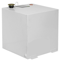 Steel Fuel Transfer Tank, Steel, 50 gal. Capacity, White Les Distributions ICE
