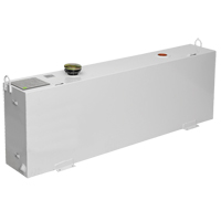 Steel Fuel Transfer Tank, Steel, 36 gal. Capacity, White Les Distributions ICE