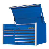 RX Series Tool Chest, 41" W, 8 Drawers, Blue Les Distributions ICE