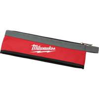 Multi-Size Zipper Pouches - Set of 3, Canvas, 3 Pockets, Black/Red Les Distributions ICE