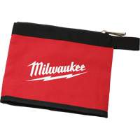 Multi-Size Zipper Pouches - Set of 3, Canvas, 3 Pockets, Black/Red Les Distributions ICE