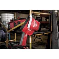 Multi-Size Zipper Pouches - Set of 3, Canvas, 3 Pockets, Black/Red Les Distributions ICE