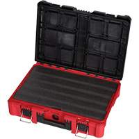 Coffre &agrave; outils avec partitions ajustables Packout, 20-7/10" x 15-1/5" x 6-1/5", Noir/Rouge Les Distributions ICE