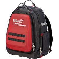 Packout Backpack, 15-3/4" L x 11-4/5" W, Black/Red, Ballistic Les Distributions ICE