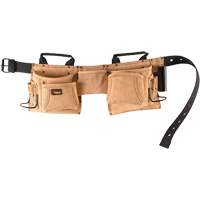 Constructor's Tool Belt, Leather, Tan Les Distributions ICE