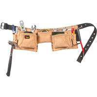 Constructor's Tool Belt, Leather, Tan Les Distributions ICE