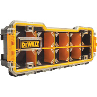 Organisateur avec compartiments PRO, 6-5/8" la x 17-5/8" p x 2-7/8" h, Noir/Jaune Les Distributions ICE
