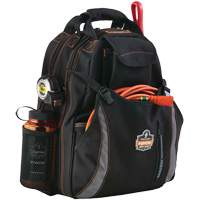 Arsenal&reg; 5843 Tool Backpack, 13-1/2" L x 8-1/2" W, Black, Polyester Les Distributions ICE