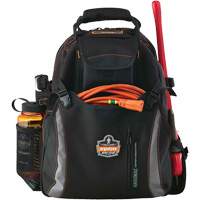 Arsenal&reg; 5843 Tool Backpack, 13-1/2" L x 8-1/2" W, Black, Polyester Les Distributions ICE