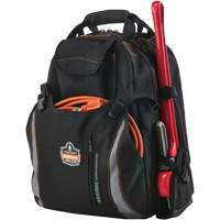 Arsenal&reg; 5843 Tool Backpack, 13-1/2" L x 8-1/2" W, Black, Polyester Les Distributions ICE