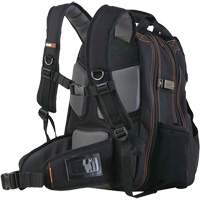 Arsenal&reg; 5843 Tool Backpack, 13-1/2" L x 8-1/2" W, Black, Polyester Les Distributions ICE