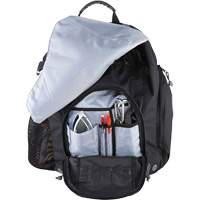 Arsenal&reg; 5143 Tool Backpack, 15" L x 8" W, Black, Polyester Les Distributions ICE