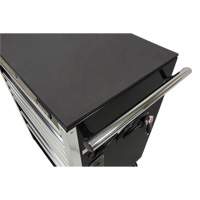 Heavy-Duty Tool Cart, 7 Drawers, 28" W x 22" D x 42-3/8" H, Black Les Distributions ICE