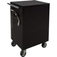 Heavy-Duty Tool Cart, 7 Drawers, 28" W x 22" D x 42-3/8" H, Black Les Distributions ICE