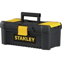 Coffre &agrave; outils avec plateau Essential, 12-1/2" la x 7-3/8" p x 5-1/8" h, Noir/Jaune Les Distributions ICE