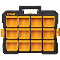 Organisateur Flip-Bin, 3-7/8" la x 17-3/4" p x 13-7/8" h, Noir/Jaune Les Distributions ICE