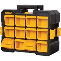 Organisateur Flip-Bin, 3-7/8" la x 17-3/4" p x 13-7/8" h, Noir/Jaune Les Distributions ICE