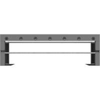Support de bobine de fil pour bacs & tiroirs, Ajout, 33-3/4" la x 9-5/16" p x 10-5/8" h Les Distributions ICE