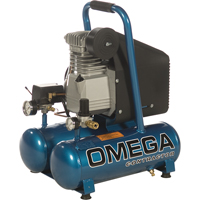 Portable Contractor Series Compressors - Oil Lube, Direct Drive, Electric, 3.3 Gal. (4 US Gal), 125 PSI, 115/1 V Les Distributions ICE