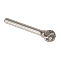 Fraises au carbure solide - Forme sph&eacute;rique CLEVELAND, 1/4" Tige Les Distributions ICE