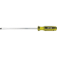 Tournevis &agrave; fente avec manche g&eacute;ant, 3/8", 10" lo, Prise Plastique Les Distributions ICE