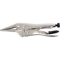 Pinces verrouillables super robustes J6LN avec couteau, Longueur 6", Bec long Les Distributions ICE