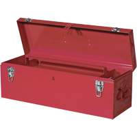 TB26 Steel Hand Tool Box, 8-3/4" D x 26" W x 9-3/8" H, Red Les Distributions ICE