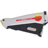 Couteau Hidden Edge, 19 mm, Acier, Prise en Aluminium Les Distributions ICE