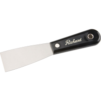 Putty Knife Stiff, Steel Blade, 1-1/2" Wide, Polypropylene Handle Les Distributions ICE