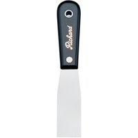 Putty Knife Stiff, Steel Blade, 1-1/4" Wide, Polypropylene Handle Les Distributions ICE