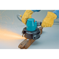 Meuleuse verticale 6" disque cloche Les Distributions ICE