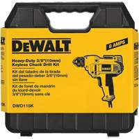 VSR Mid-Handle Drill, 3/8" Chuck, 8 A, 120 V, 0-2500 RPM, Keyless Chuck Les Distributions ICE