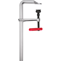 Regular-Duty All-Steel Bar Clamps with Ergonomic Grip, 8" (203.2 mm), 2800 lbs. Clamp Force Les Distributions ICE