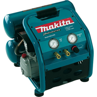 Air Compressors, Electric, 3.3 Gal. (4 US Gal.), 130 PSI, 120/1 V Les Distributions ICE