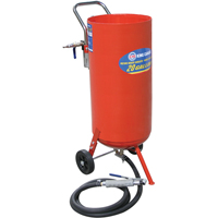 Pressure Abrasive Sandblasters, 6-25 CFM, 16.6 Gal. (20 US Gal) Tank Les Distributions ICE
