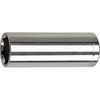 SAE Socket, 12 mm, 3/8" Drive, 6 Points, Deep Les Distributions ICE