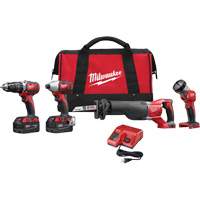 M18 Cordless Tool Combo Kit, Lithium-Ion, 18 V Les Distributions ICE