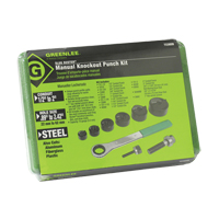 Knockout Kit with Ratchet and SlugBuster&reg; Punches Les Distributions ICE