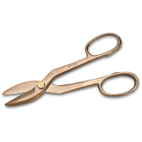 Sheet Metal Snips, 4-1/2" Cut Length, Straight Cut Les Distributions ICE