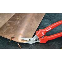 Offset Multi-Purpose Snips, 1-5/8" Cut Length, Straight Cut Les Distributions ICE