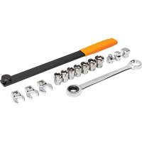Ensemble d'outils &agrave; rochet avec ceinture serpentine 15 mcx Les Distributions ICE