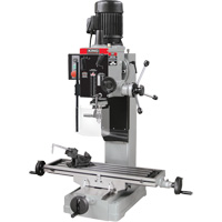 PERCEUSE/FRAISEUSE,ETABLI,BOITE ENGRENAGE, 6 vitesses, Cap. De forage 1-1/4" Les Distributions ICE