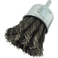 Knotted Wire End Brushes, 1" Dia., 0.014" Wire Dia., 1/4" Shank Les Distributions ICE
