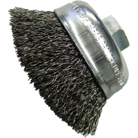 6" Crimped Wire Wheel Cup Brushes Les Distributions ICE