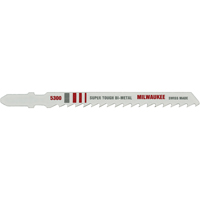 Lame de scie sauteuse, Bim&eacute;tal, Tige en T, 4" lo, 6 dents par pouce Les Distributions ICE