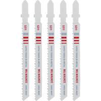 Jigsaw Blade, Bi-Metal, T-Shank, 4" L, 10 TPI Les Distributions ICE