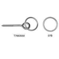 Campbell&reg; Welded Ring, 2", Nickel-Plated Les Distributions ICE