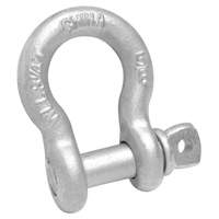 Anchor Shackle, 1/4", Screw Pin, Hot Dip Galvanized Les Distributions ICE